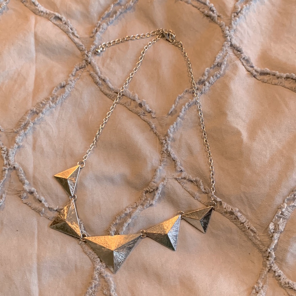 Triangles Necklace 14$